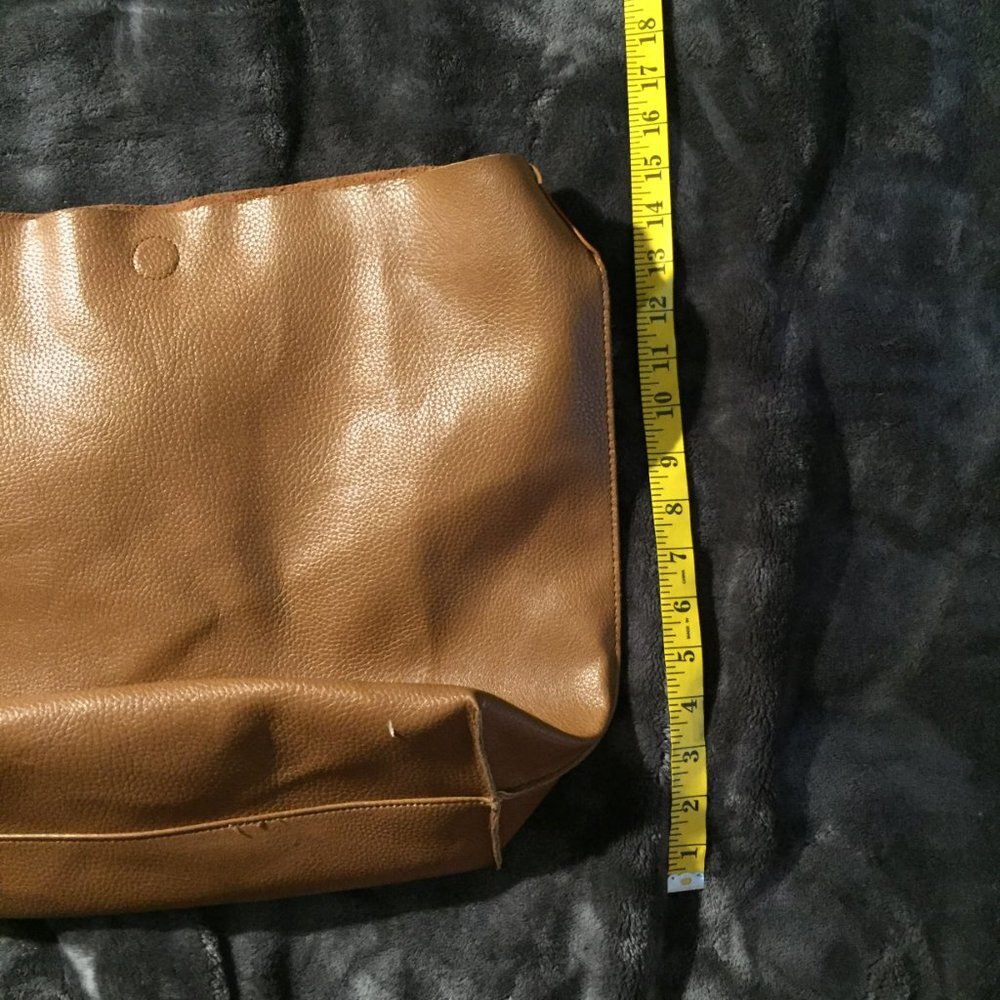 Brown Purse Bag With Mini Bag Included - Picture 16 of 16